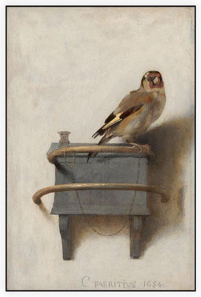 Schilderij het puttertje